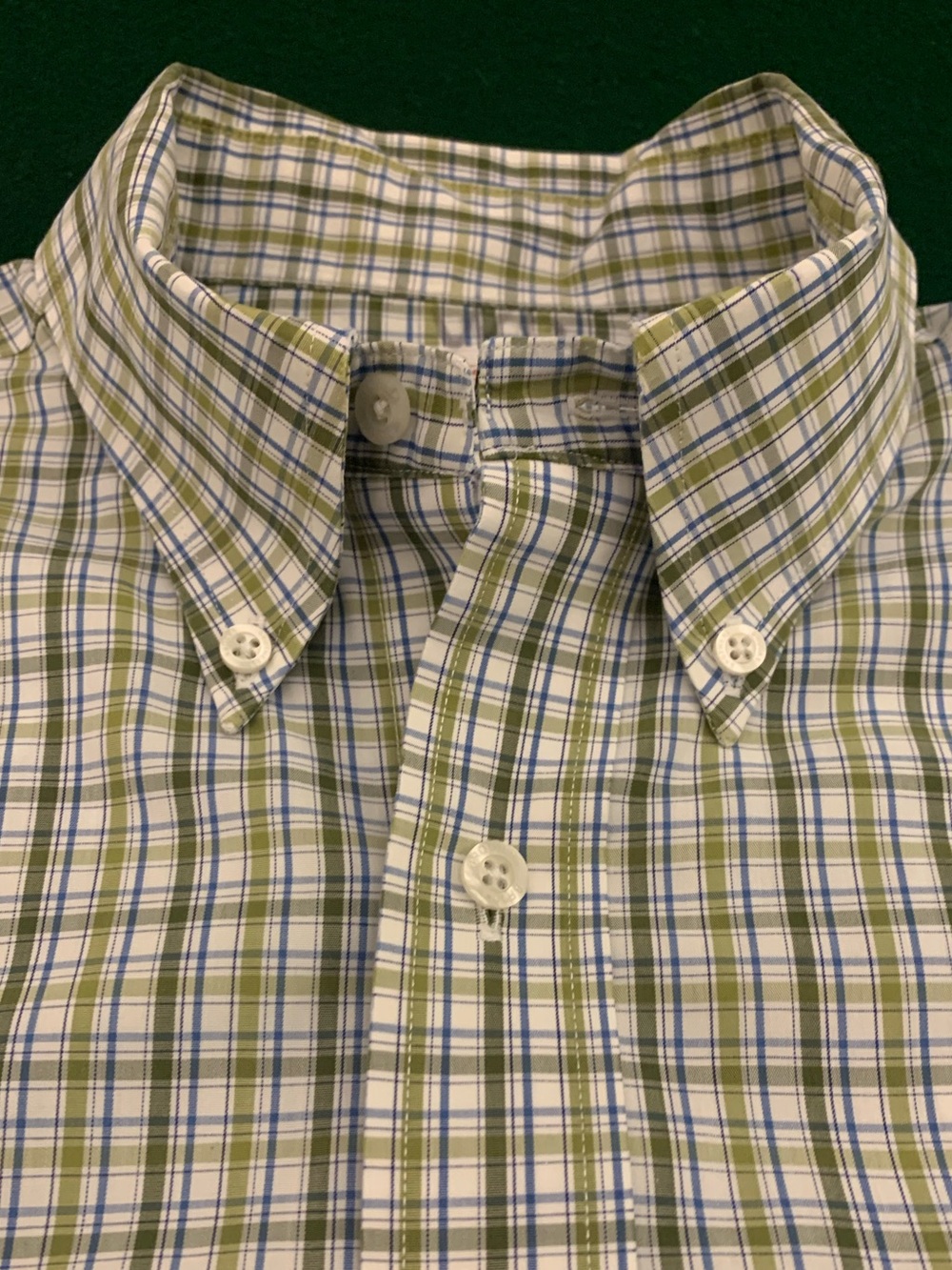 BROOKS BROTHERS LS All Cotton Non-Iron Tattersall Shirt